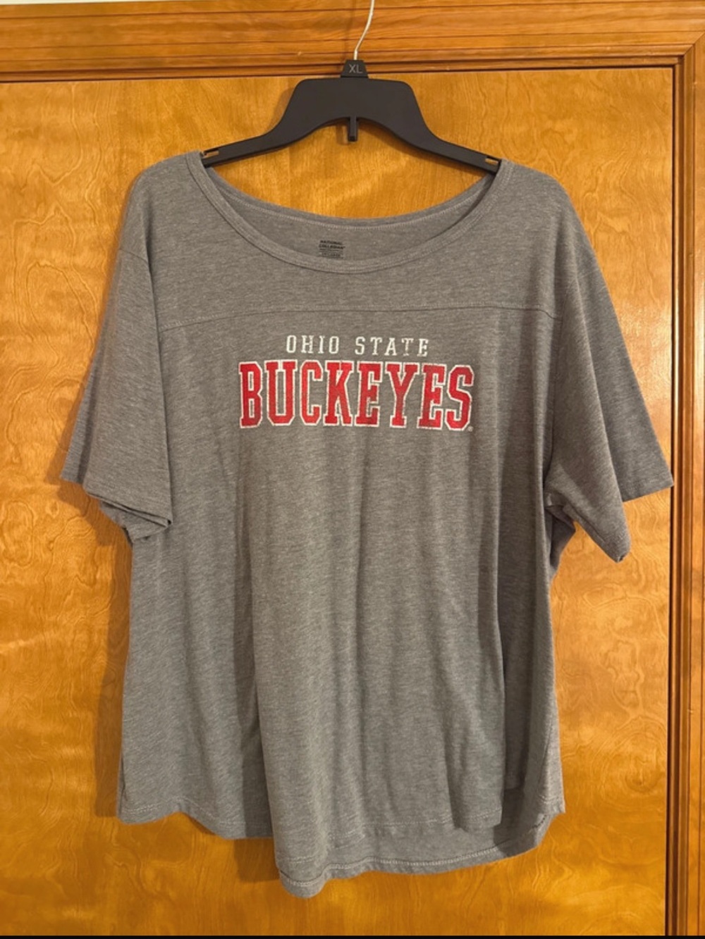 Ohio State Buckeyes Gray Short Sleeve Women's Tee